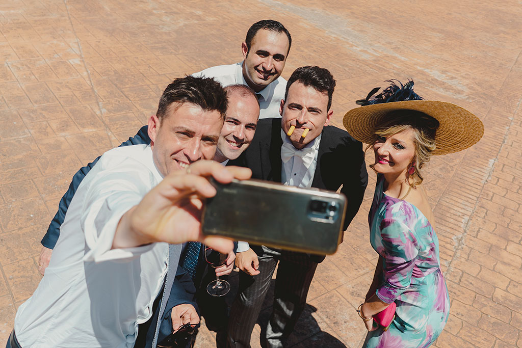 Bodas Cantabria fotografo Santander Angela y Fran selfie