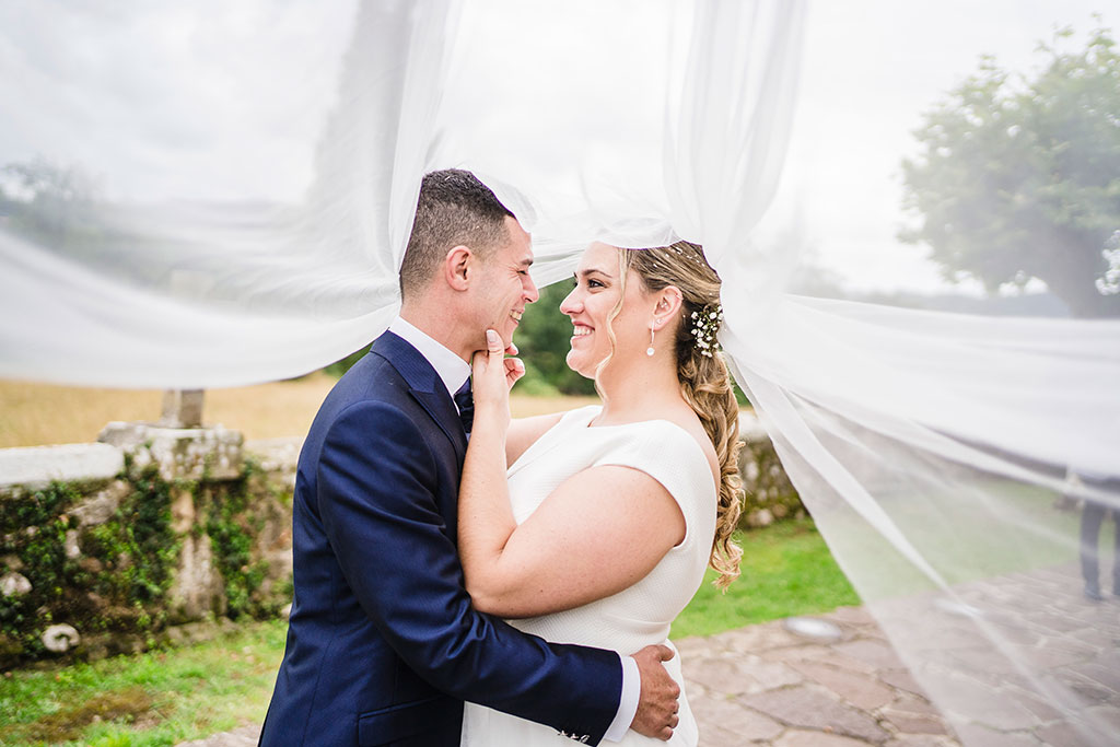 Fotógrafo de boda Cantabria Marcos Greiz velo novios